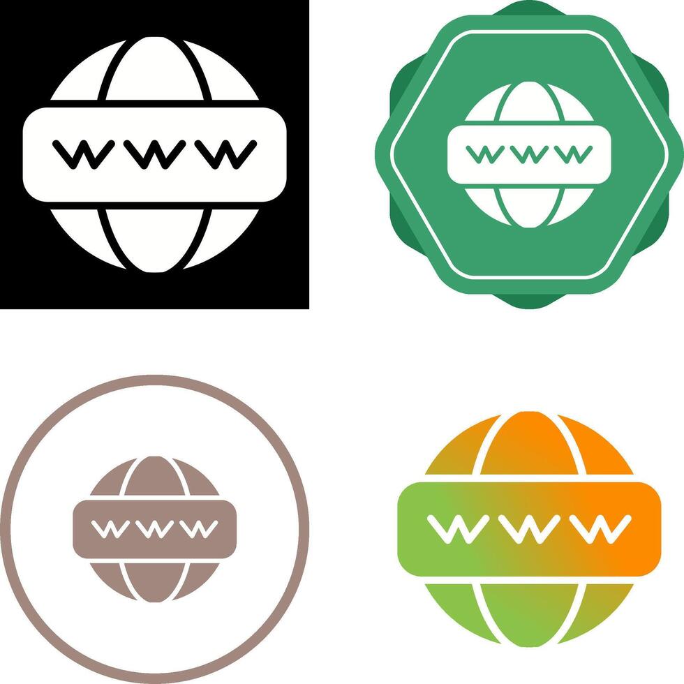 World Wide Web Vector Icon