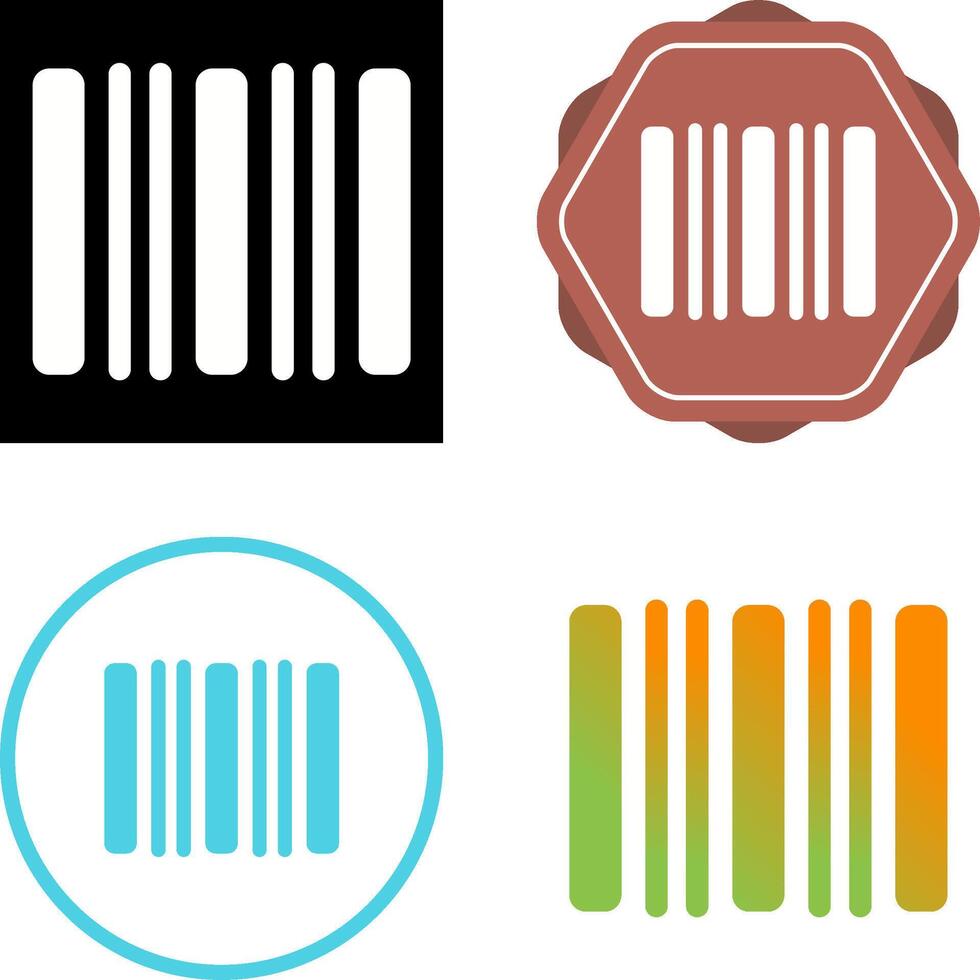 Barcode Vector Icon