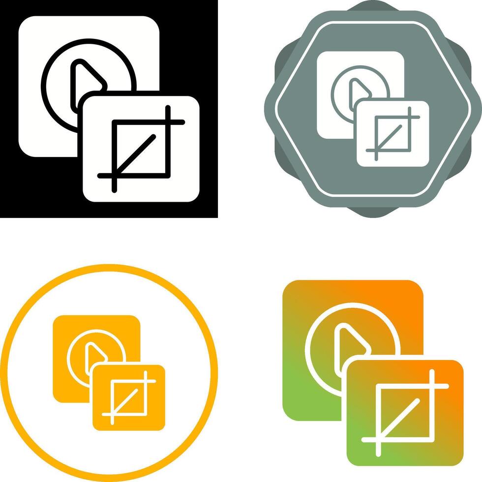 Crop Vector Icon