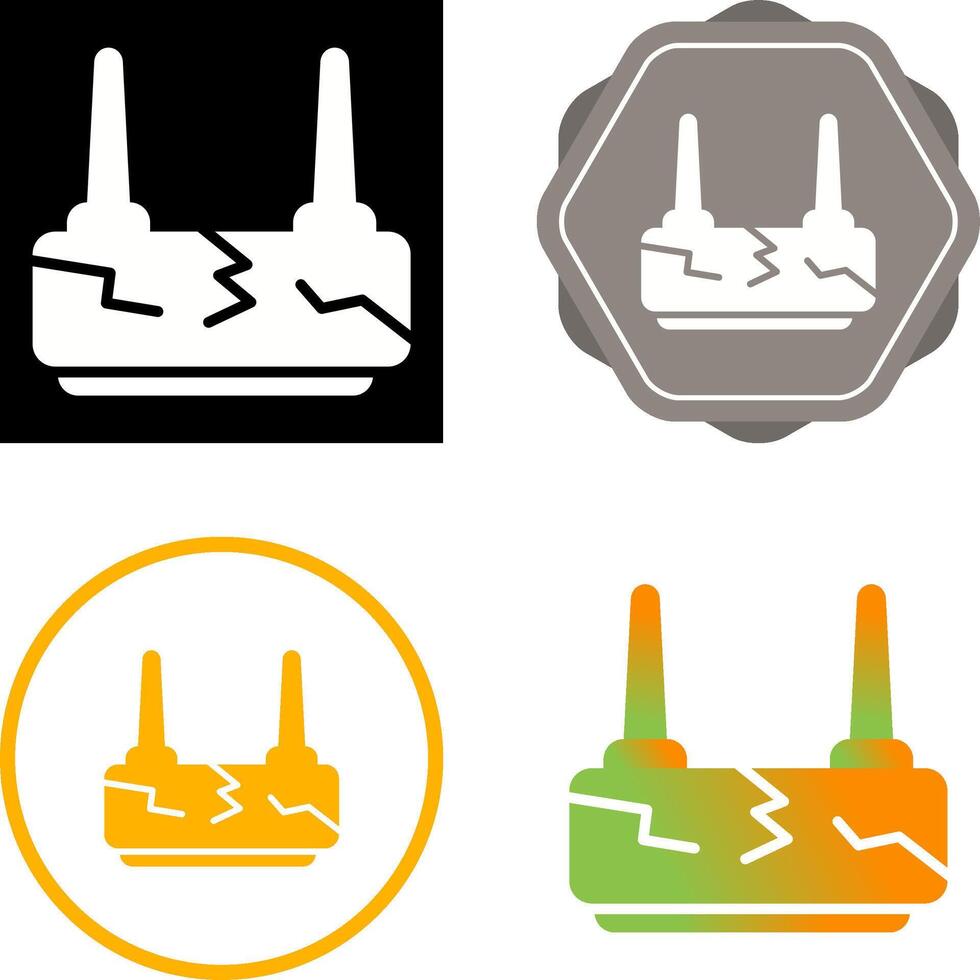 Router Device Vector Icon