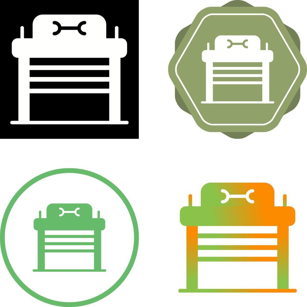 Repair Shop Vector Icon