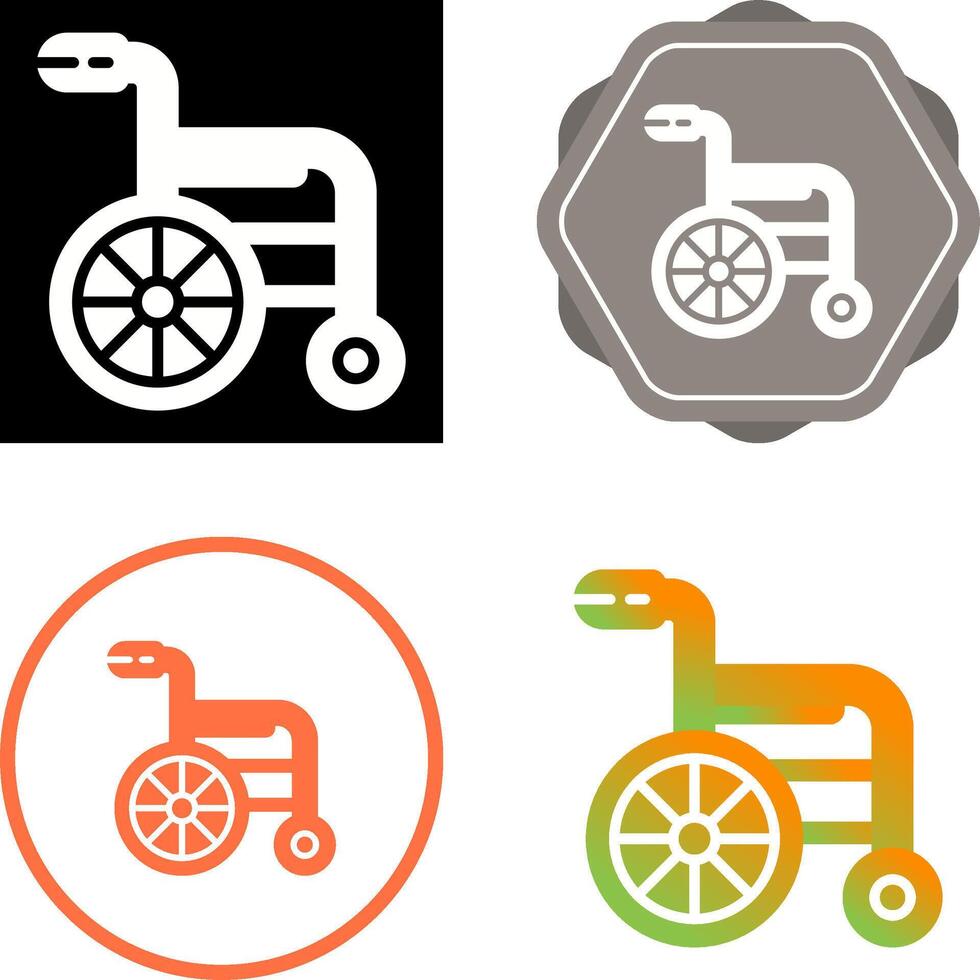 Wheelchair Vector Icon