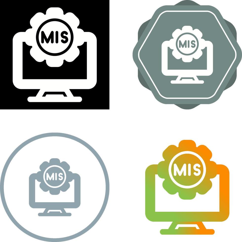 Management Service Vector Icon
