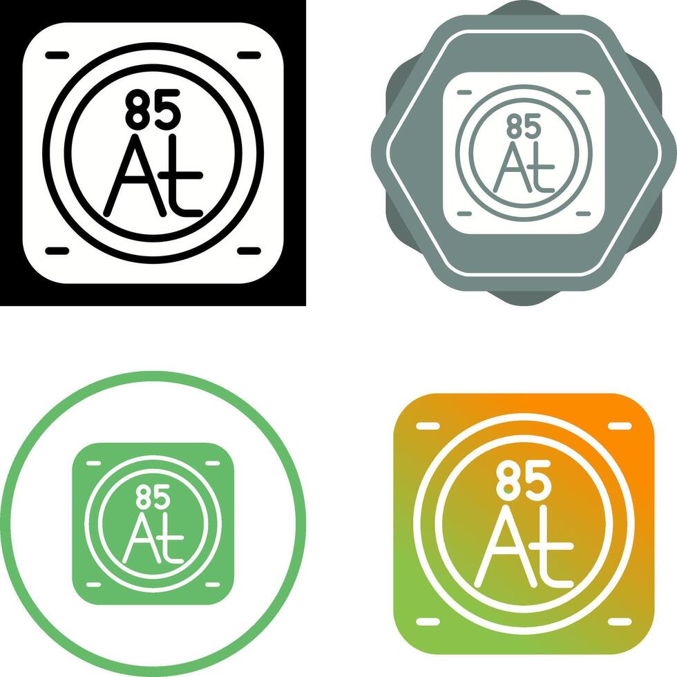 Chemical Element Vector Icon