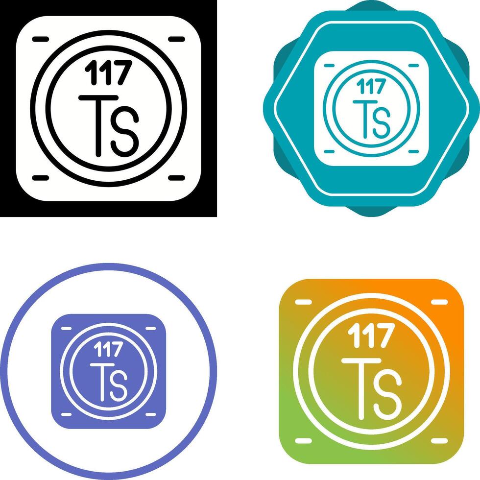 Chemical Element Vector Icon