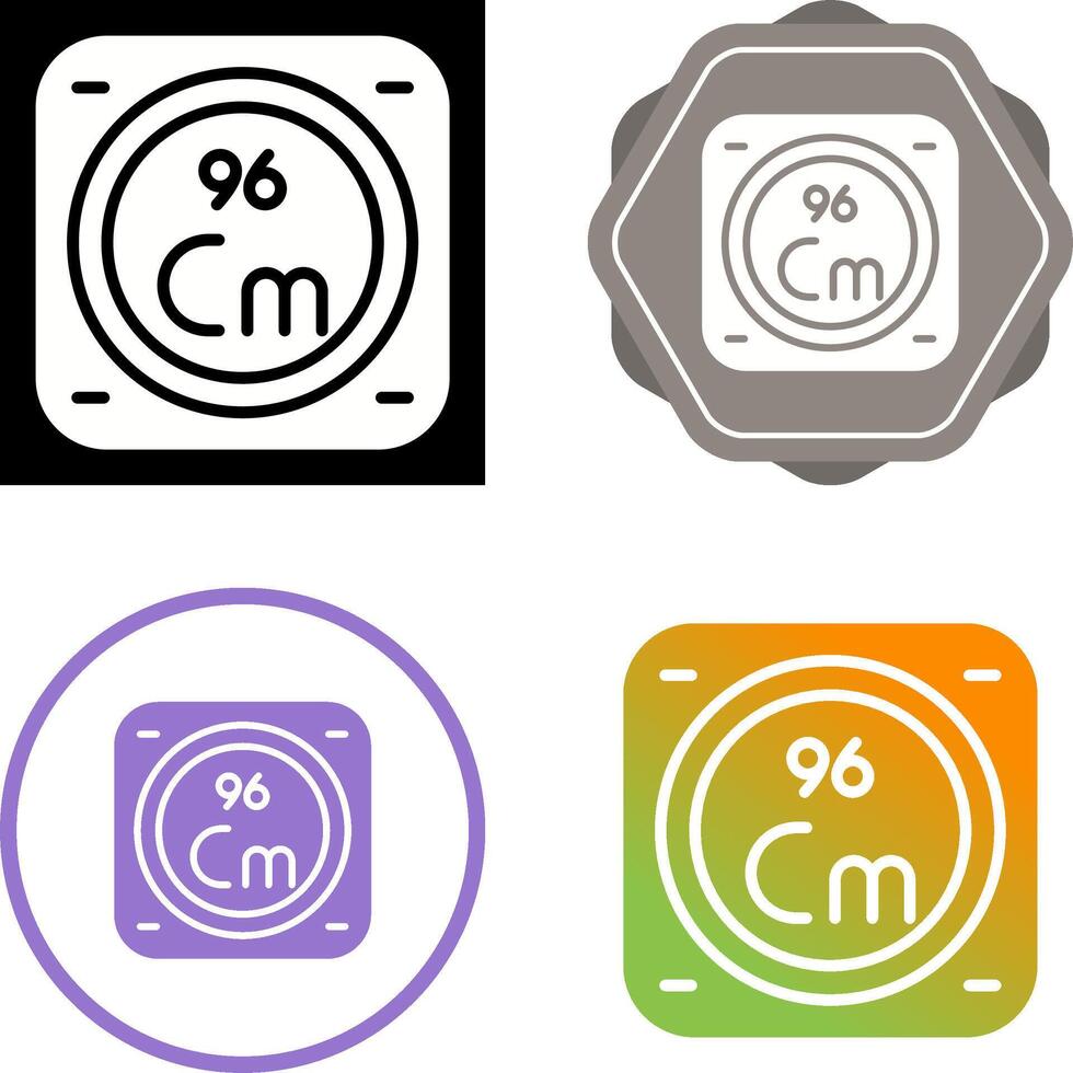 químico elemento vector icono