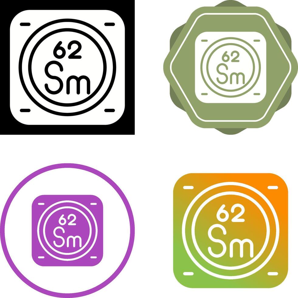 Chemical Element Vector Icon