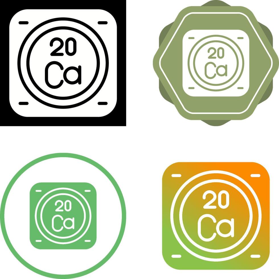 Calcium Vector Icon