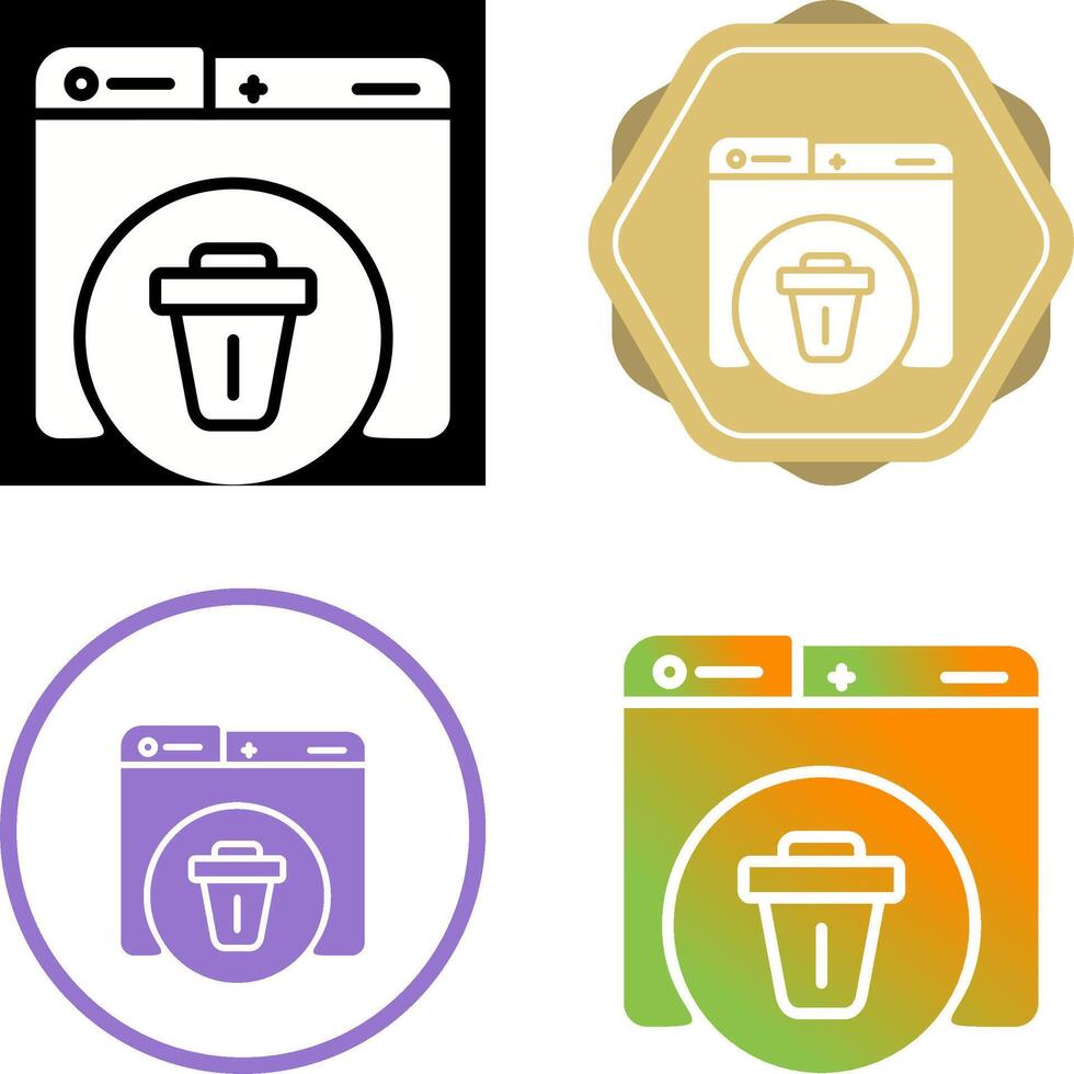 Trash Can Vector Icon