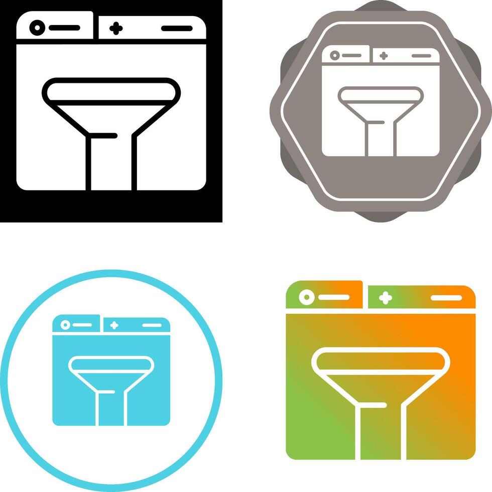 Funnel Vector Icon