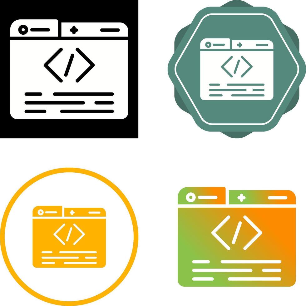 Programming Vector Icon 40764041 Vector Art at Vecteezy