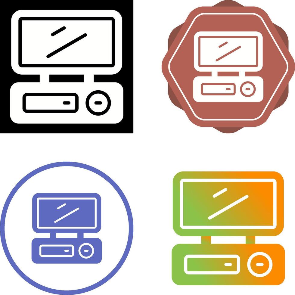 Desktop Vector Icon 40764098 Vector Art at Vecteezy