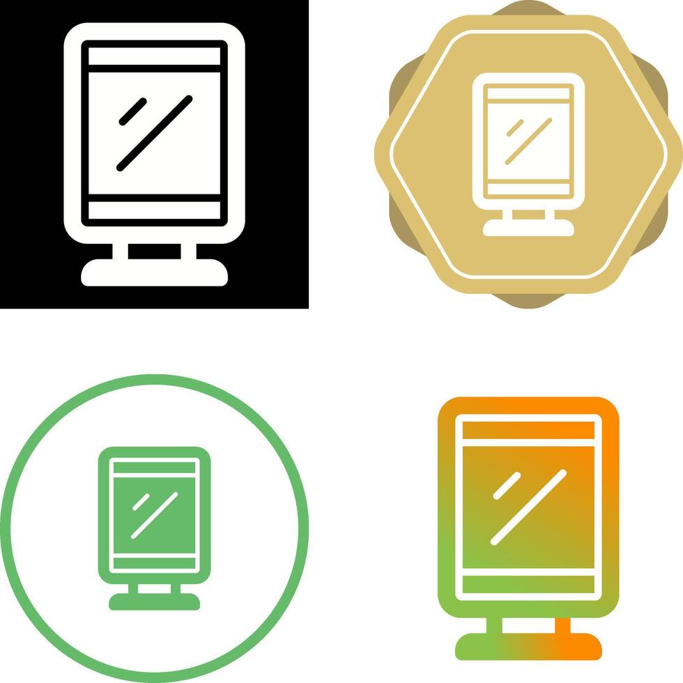 Desktop Vector Icon