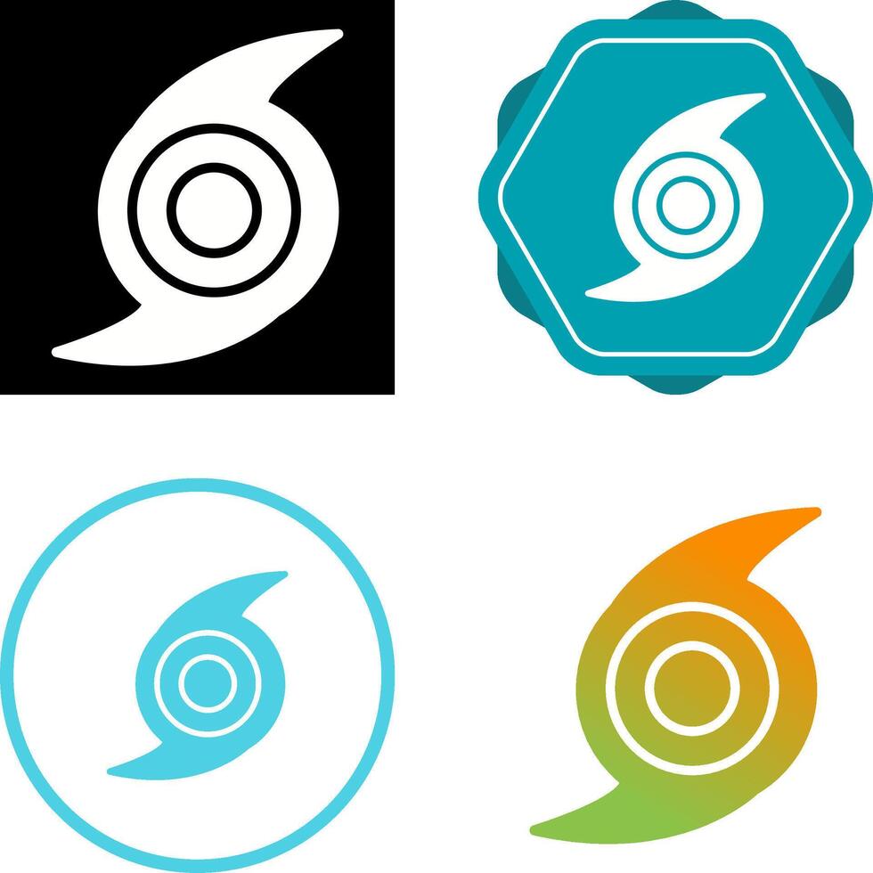 Hurricane Vector Icon