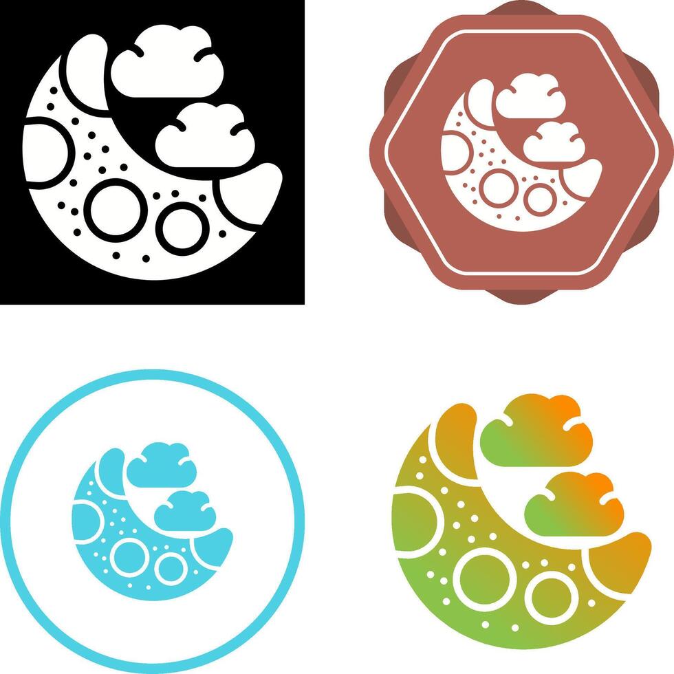 Moon Vector Icon