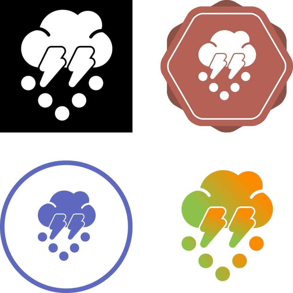 icono de vector de nube