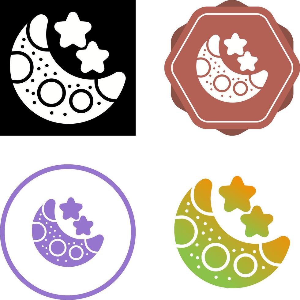Moon Vector Icon