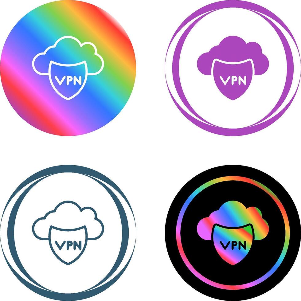 Virtual Private Network Vector Icon