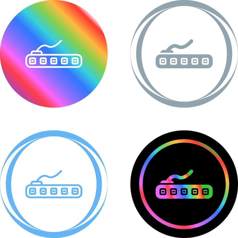 Wi-Fi Enabled LED Strip Vector Icon