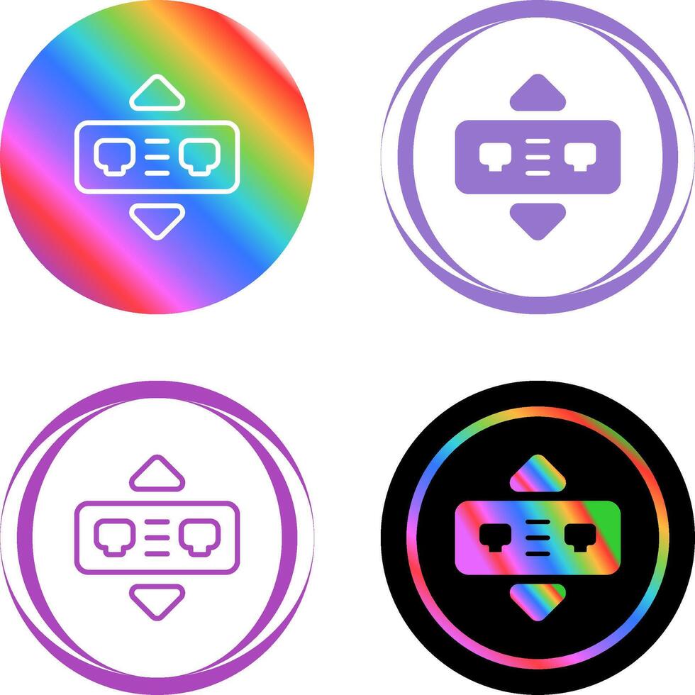 Network Bridge Vector Icon