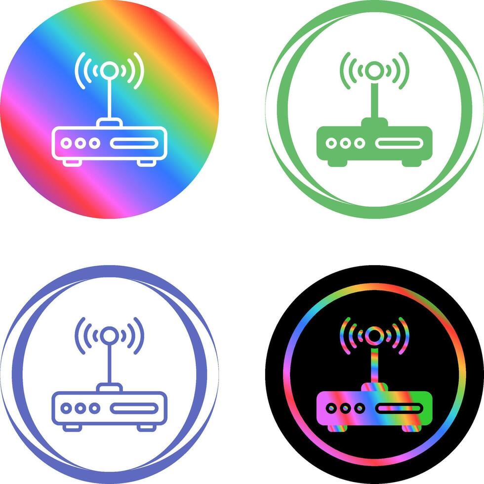 Wi-Fi Access Point Vector Icon