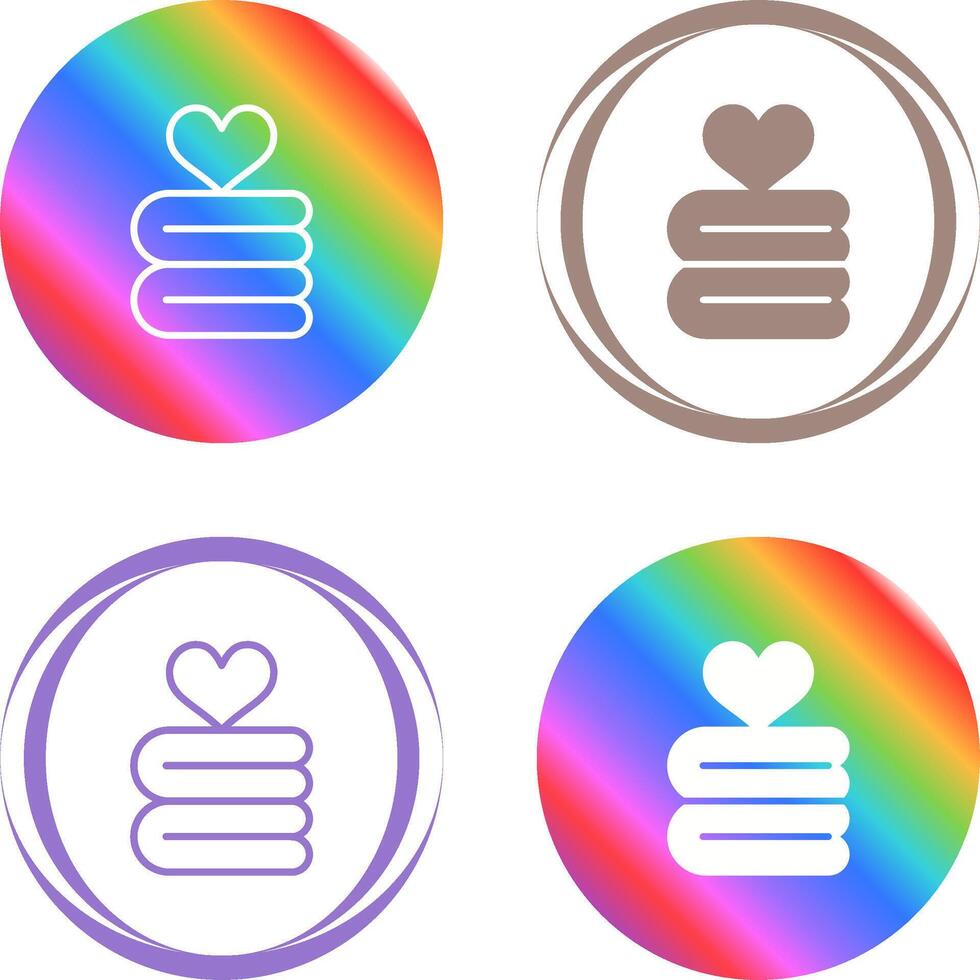 Love blanket Vector Icon