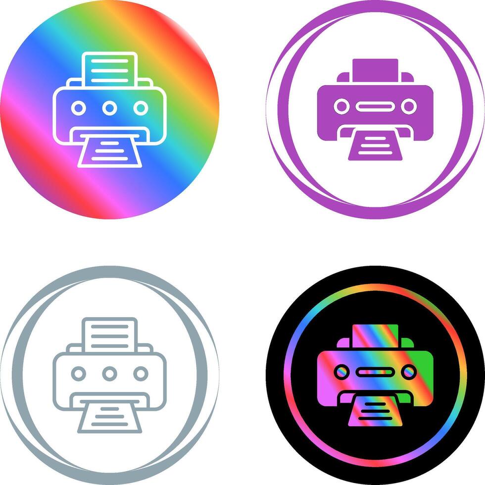 Printer Vector Icon