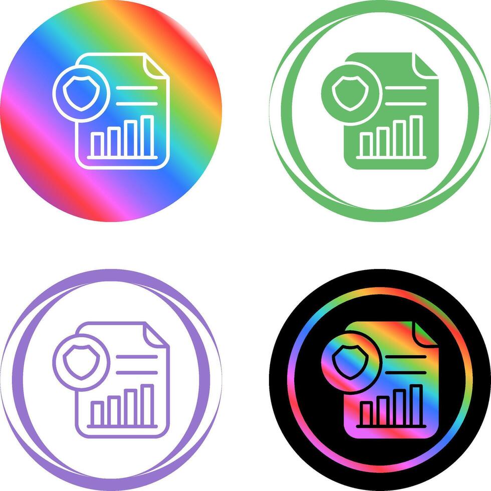 Privacy Analytics Vector Icon