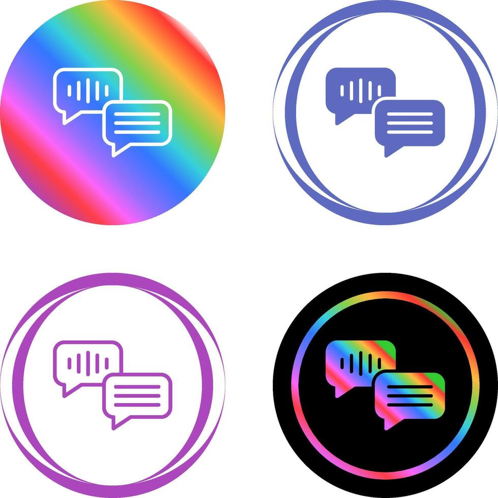 Chat Bubble Vector Icon