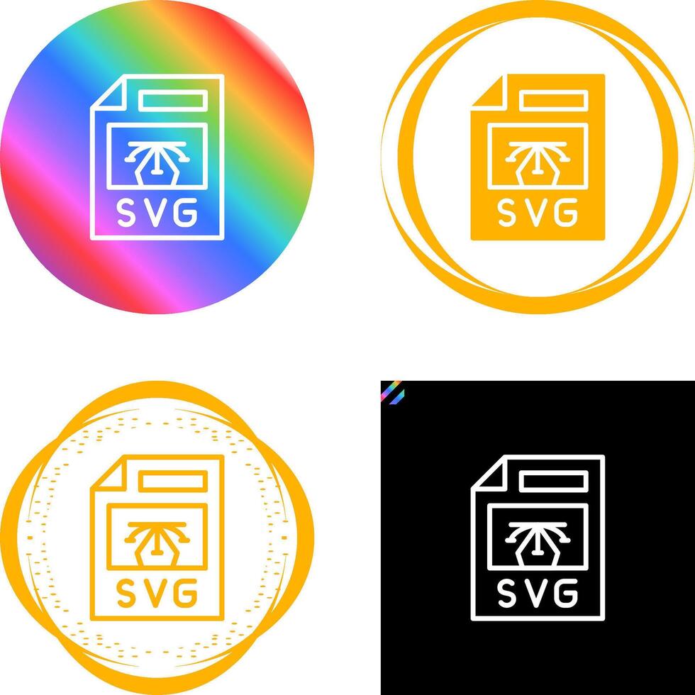 svg archivo vector icono