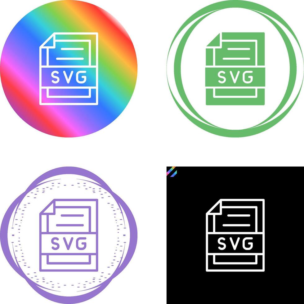 Svg File Vector Icon