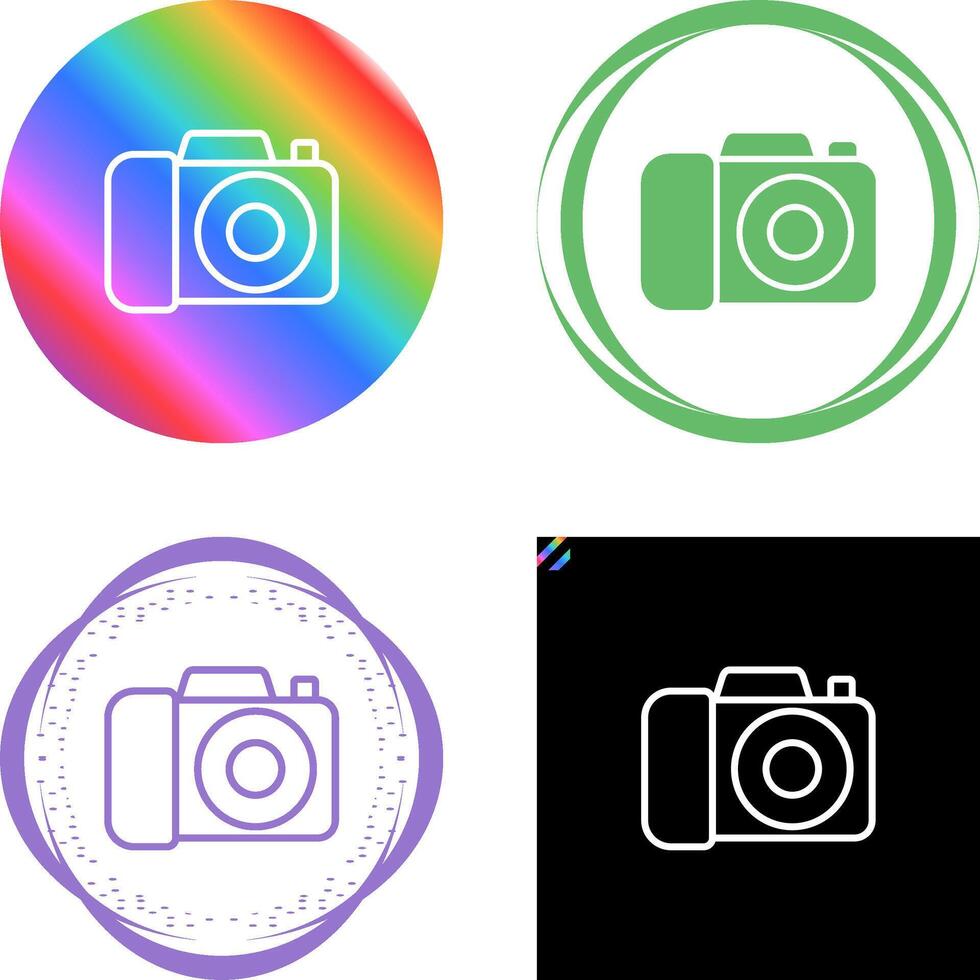 DSLR Camera Vector Icon