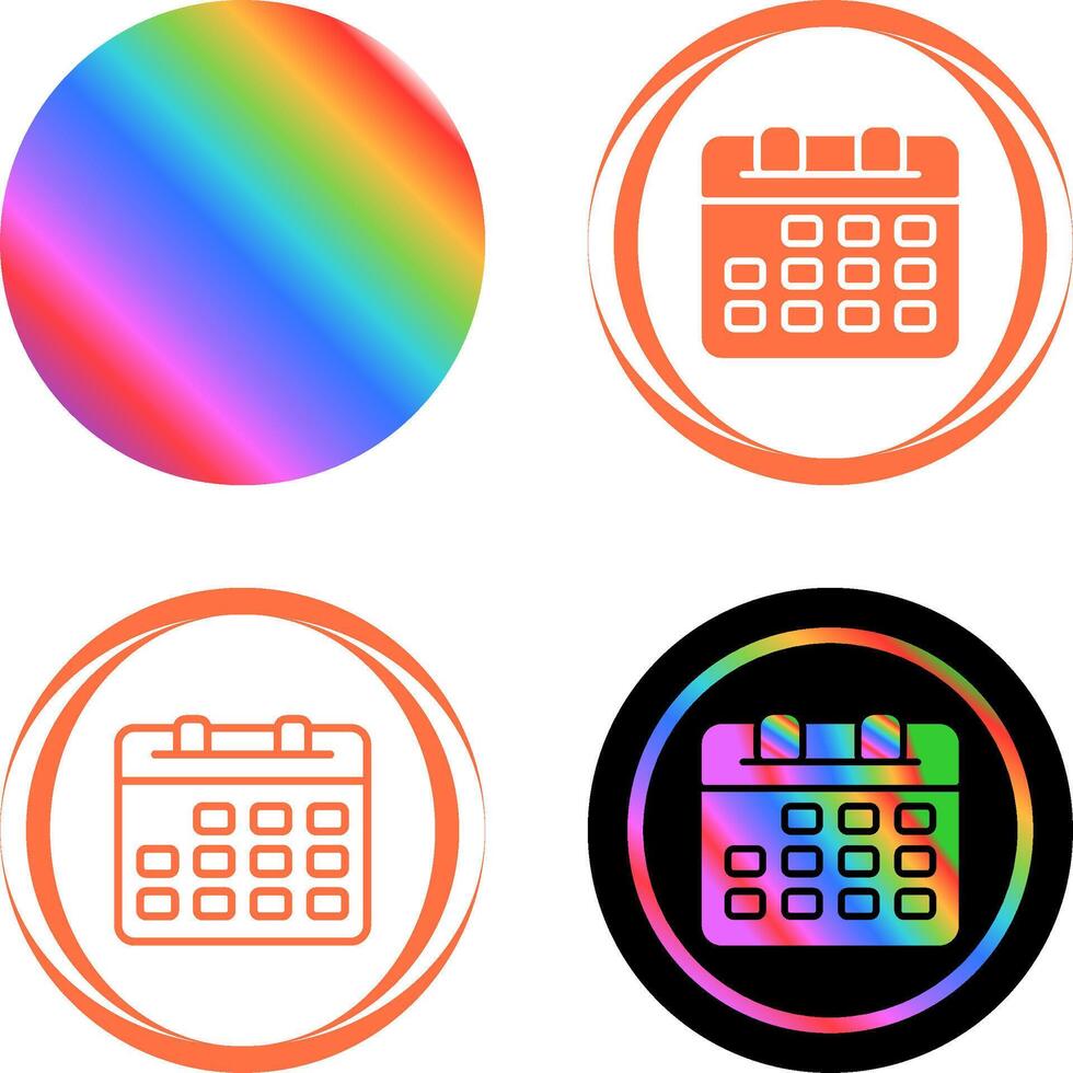 Calendar Vector Icon