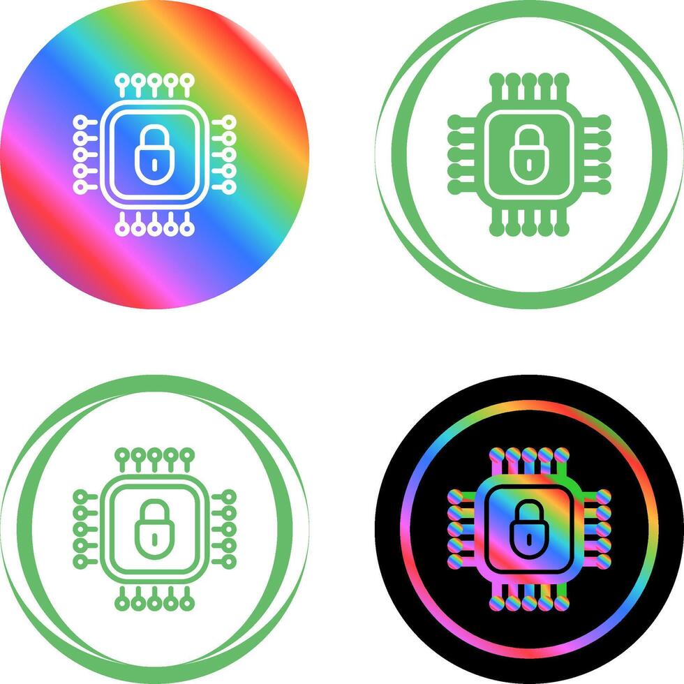 Cybersecurity Vector Icon