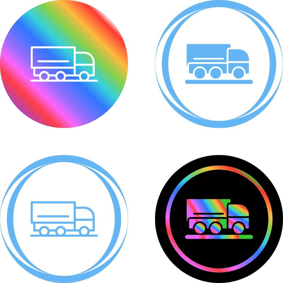 Cargo Truck Vector Icon