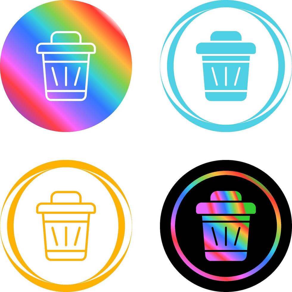 Trash Vector Icon