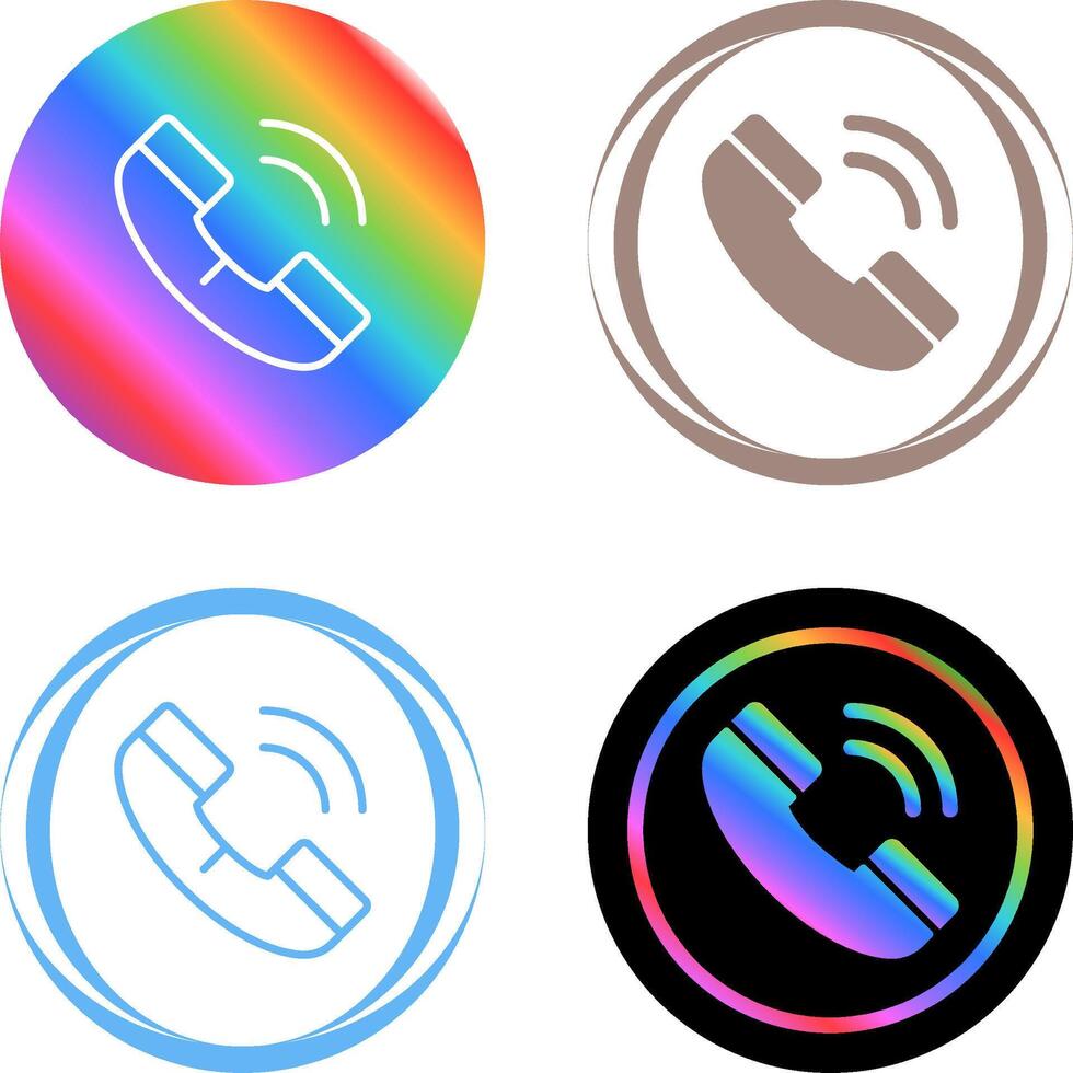 Phone Call Vector Icon