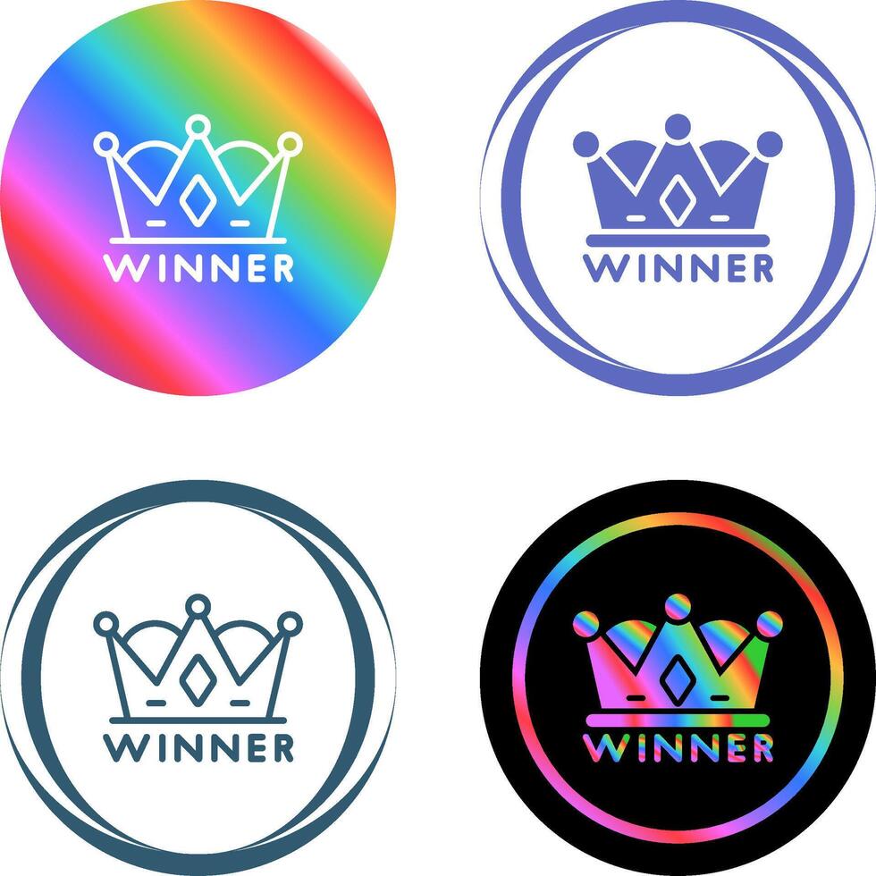 Winner Vector Icon