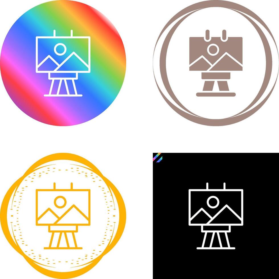 Canvas Vector Icon