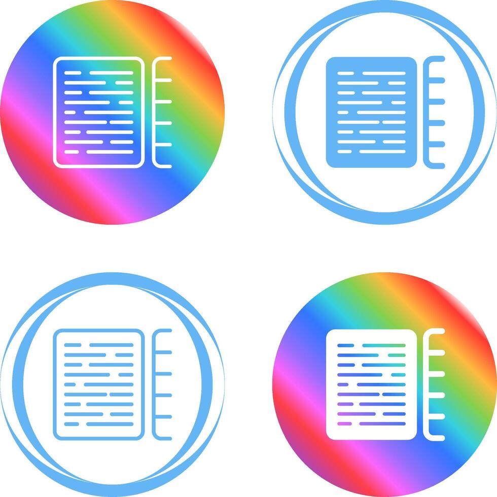 Document Indexing Vector Icon