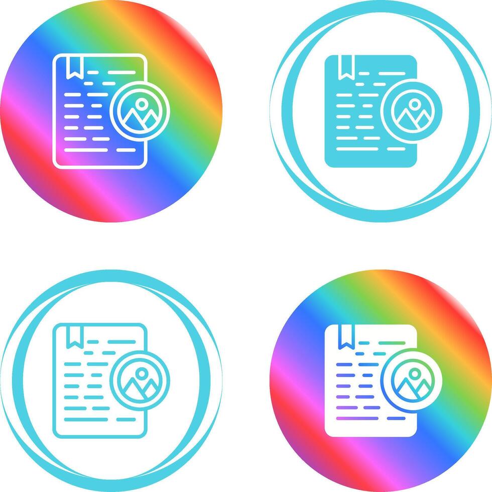 Document Thumbnail Vector Icon