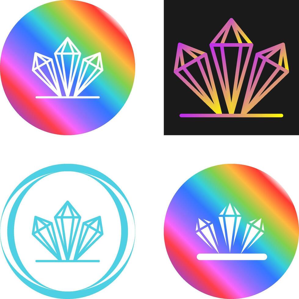 Crystal Vector Icon