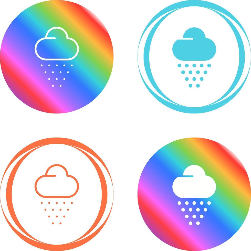 Snowing Vector Icon