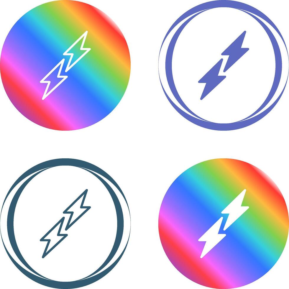 Lightning Vector Icon