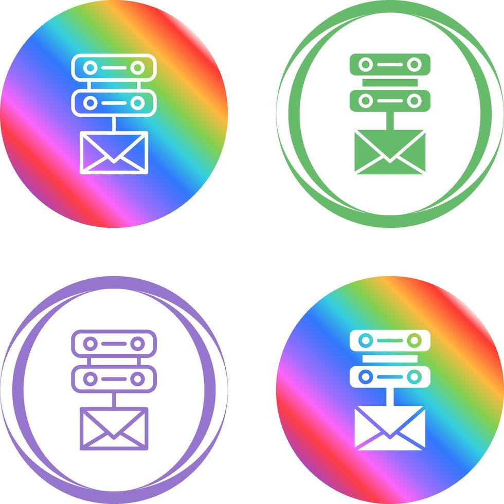 Email Server Vector Icon