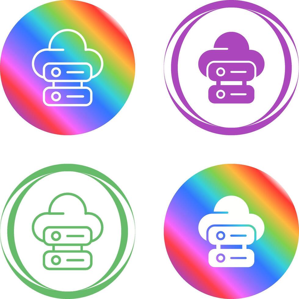 Web Hosting Vector Icon