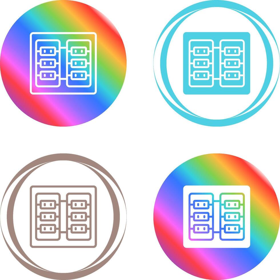 Server Room Vector Icon