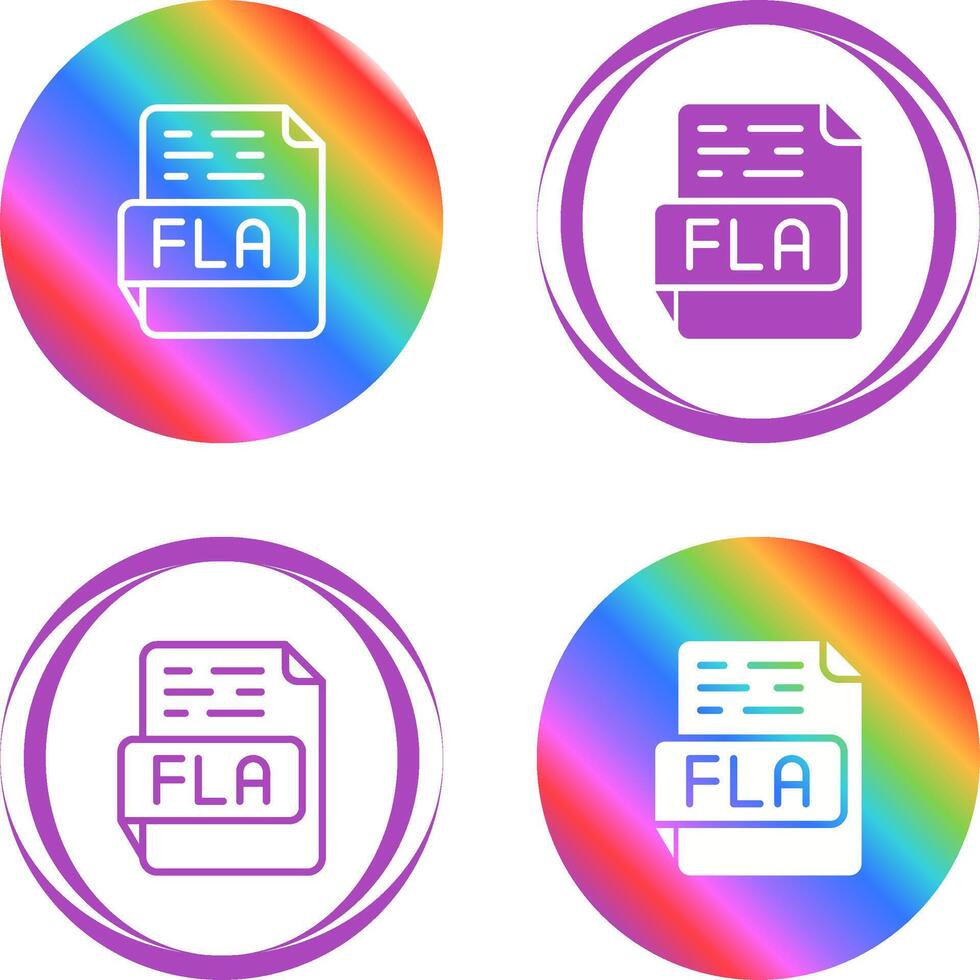 fla vector icono