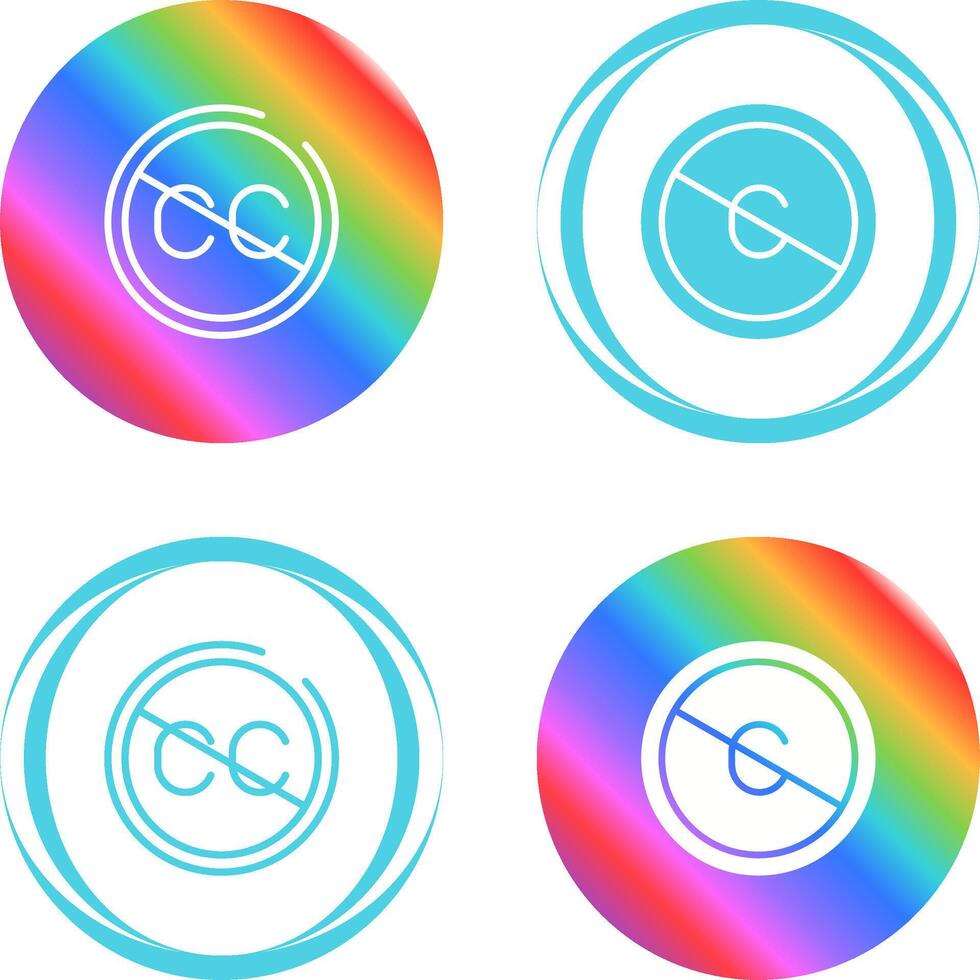 cerrado subtítulos icono vector icono