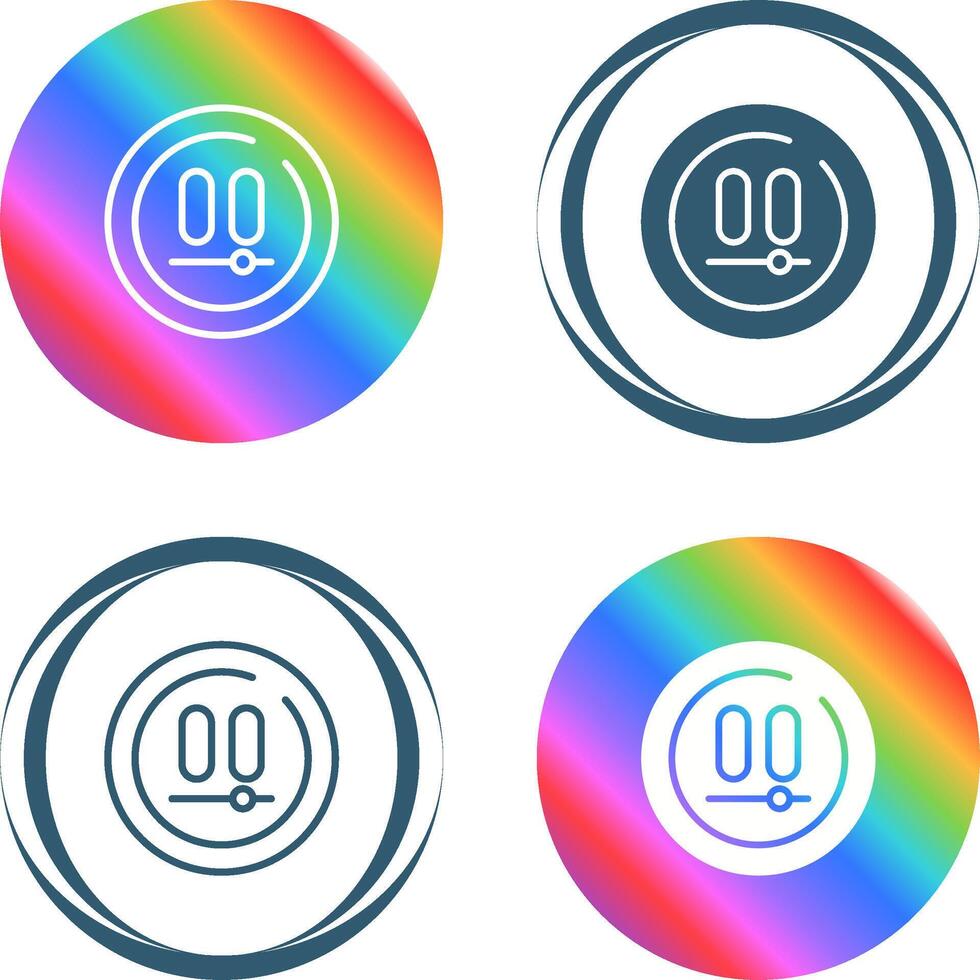 Video Pause Circle Vector Icon